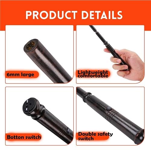 OISILOENG Magic Wand,Handcrafted Movie Inspired Wizard Wands for Role Play, Party,Cosplay Costume, Birthday Favors,Collectible thumbnail 2