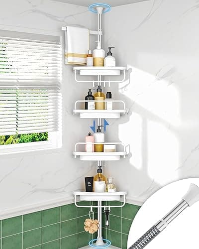 ALLZONE Tension Shower Caddy