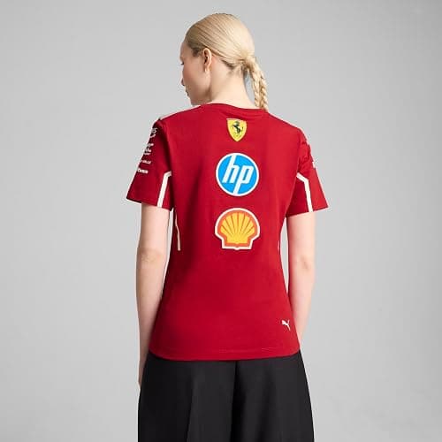 PUMA Scuderia Ferrari F1 2025 Women's Team Tshirt - Red thumbnail 3