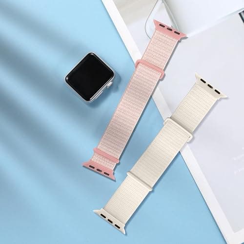 WJK Nylon Solo Loop Sport Bands Compatible with Apple Watch for Women Men 38mm 40mm 41mm 42mm 44mm 45mm 46mm 49mm,Soft Stretchy Strap for iWatch Series 11 10 SE Ultra 9 8 7 6 5 4 3 2 1 thumbnail 7
