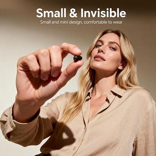 Yihou Invisible Small Mini Sleep Earbuds Headphones Wireless Bluetooth | Comfortable Tiny Sleeping Smallest Low Profile Micro Discreet Hidden Kids Earbuds Ear Buds for Small Ear Canals Women Work thumbnail 3