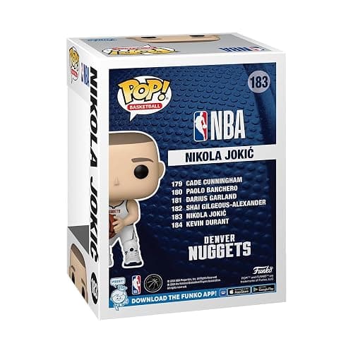 Funko POP! NBA: Nuggets - Nikola Jokic - Collectable Vinyl Figure - Gift Idea - Official Merchandise - for Kids & Adults - Sports Fans - Model Figure for Collectors and Display thumbnail 4
