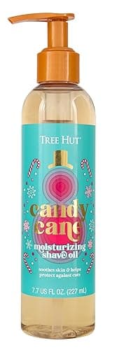 Tree Hut Bare Candy Cane Hydrating & Moisturizing Shave Oil, 7.7 fl oz. - Shave Oil