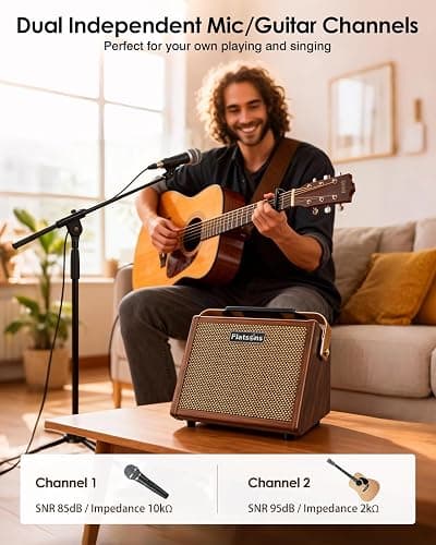 Amp I can plug guitar and mic into thumbnail 2