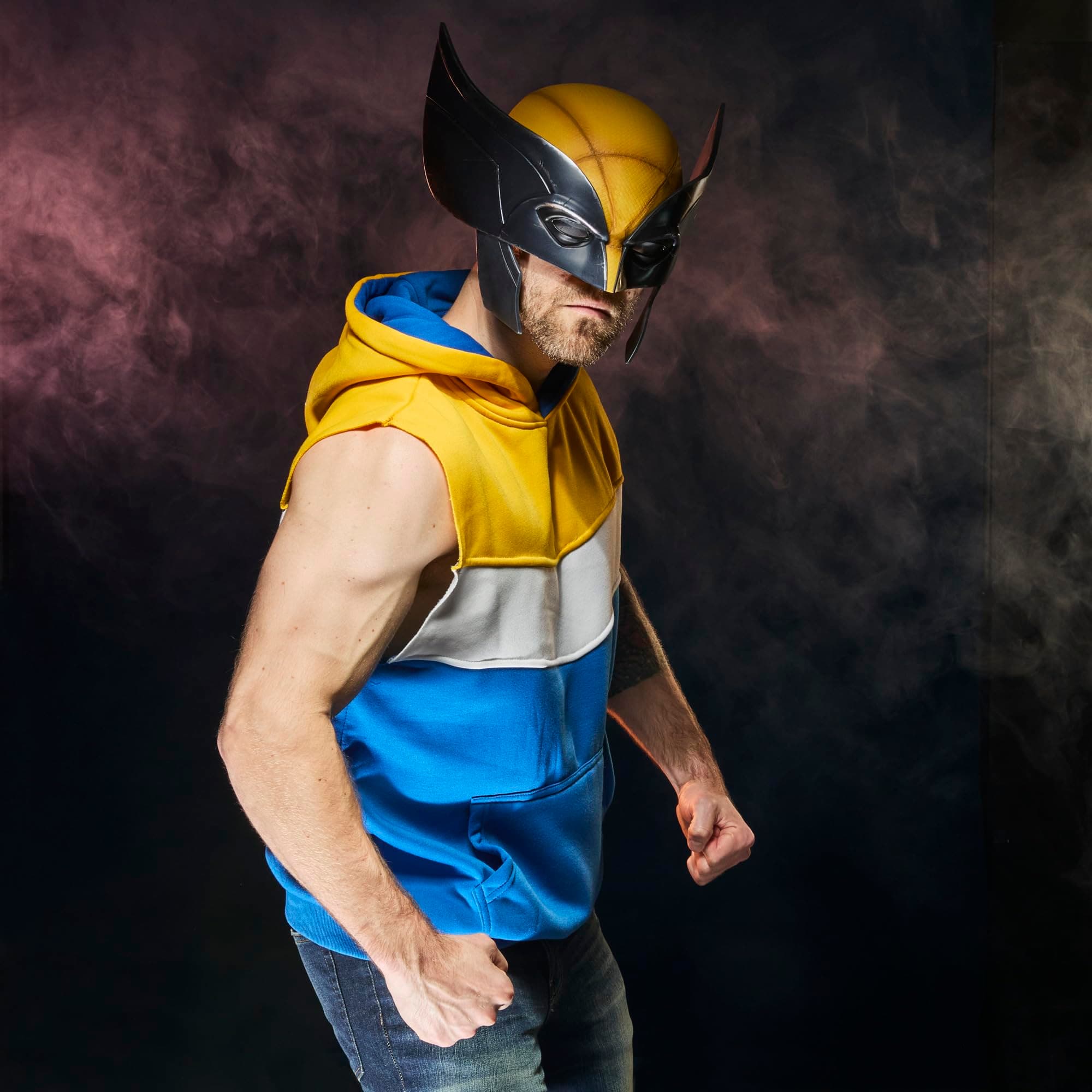 Marvel Legends Series Wolverine High Quality Role Play Mask | Marvel Legends Gears Life Size Prop Replica Deadpool & Wolverine - Wolverine Mask thumbnail 8