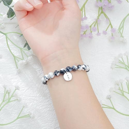 PARTNER Your Story Isn't Over Yet Semicolon Giifts for Women Depression Awareness Bracelet depression Mental Health Support Bracelet Anxiety Overcome Depression Fight Against Depression Gifts thumbnail 6