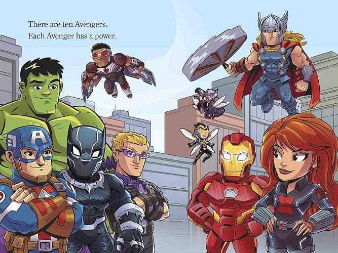 World of Reading: Marvel Super Hero Adventures: These are the Avengers-Level 1 thumbnail 3
