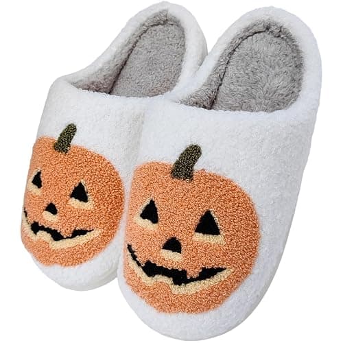 HIPINISS Womens Mens Slippers Memory Foam Plush Fluffy Warm Lined slippers Indoor Outdoor House Winter Slippers - Image 1