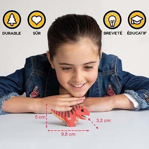 Eugy Bear 3D Puzzle - 26 Piece Eco-Friendly Educational Toy Puzzle for Boys, Girls & Kids Ages 6+ thumbnail 7