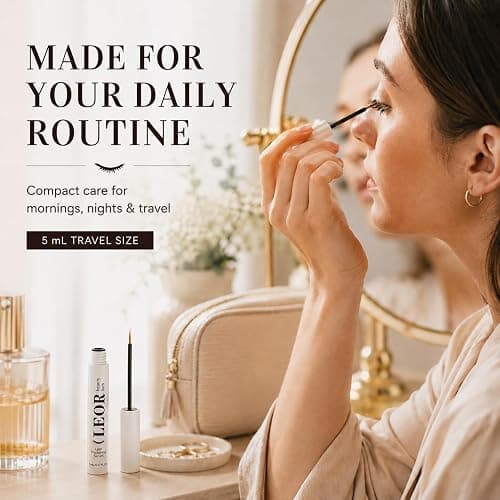 Leor Beauty Lash,1pcs, Fuller Looking Lashes,Leor Beauty Lash Serum | Botanical Lash Conditioner for Fuller Looking Lashes,Gentle For Sensitive Eyes thumbnail 7
