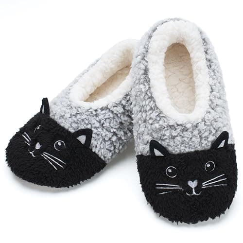 Cute Animal Slippers - Cat - Image 1