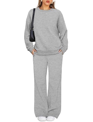 XIEERDUO Sweatsuits Women 2 Piece Outfit Matching Lounge Sets Fall Outfits 2025 Fashion Clothing Crewneck Track Suits thumbnail 2