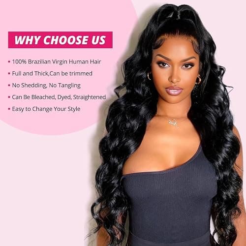 12A Human Hair Bundles Body Wave Bundles Human Hair 18 20 22 Inch 100% Unprocessed Brazilian Virgin Hair Body Wave 3 Bundles Deals Real Human Hair Extensions For Black Women Natural Black thumbnail 3