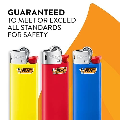 BIC Mini Lighters, Reliable and Safe, Lighters for Candles, Assorted Colors, 8-Pack of Pocket Lighters (Colors May Vary thumbnail 6