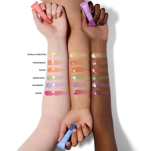 e.l.f. Squeeze Me Lip Balm, Moisturizing Lip Balm For A Sheer Tint Of Color, Infused With Hyaluronic Acid, Vegan & Cruelty-free, Strawberry thumbnail 4