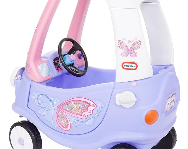 Little Tikes Fairy Cozy Coupe (Amazon Exclusive) Large thumbnail 2