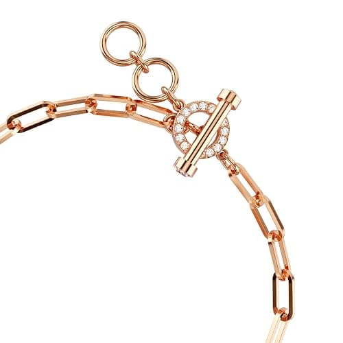 Swarovski Teddy bracelet Bear, Pink, Rose gold-tone finish thumbnail 3