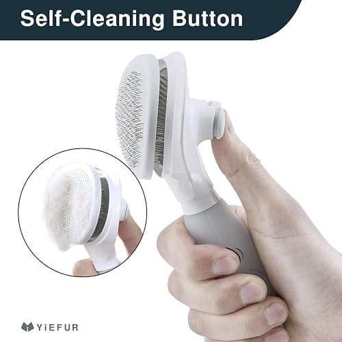 Cat Hair Brush,Cat Brush for Shedding,Soft Silicone Self Cleaning Brushes for Short and Long Haired Cats for Grooming and Shedding thumbnail 2