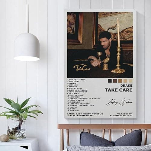 WILsem Take Care Album Cover Canvas Art - Rapper Music Posters for Wall Decor, Bedroom Aesthetic - 12x18 inch (30x45 cm) Unframe-style thumbnail 5