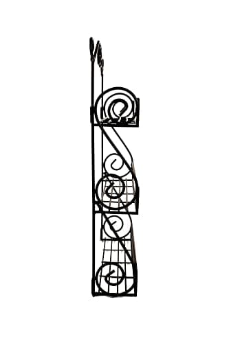 Spectrum Diversified Scroll Wall-Mounted Traditional Spice Rack Organizer for Cabinet & Kitchen, 3-Tier, Beauty & Nail Polish, 43710 thumbnail 6