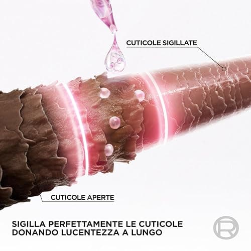 L'Oréal Paris Elvive Glycolic Gloss Balsamo da 150ml + Shampoo da 200ml + Siero Senza Risciacquo da 150ml + Trattamento Laminazione 5 minuti da 200ml per Capelli Spenti e Porosi - 4 flaconi thumbnail 4