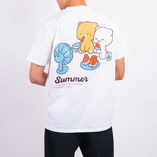 Milkmochabear Summer Watermelon T-Shirt Authentic Merchandise Cute Unisex Tee for Men and Women Screen Printed thumbnail 7