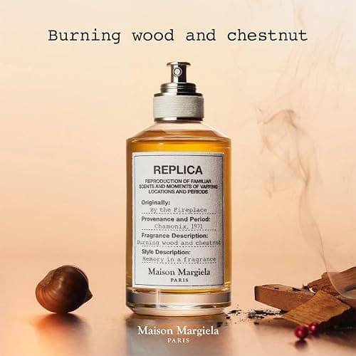 Maison Margiela - Replica - By the Fireplace Eau de Toilette - Warm & Spicy Fragrance - With Chestnut, Wood & Vanilla thumbnail 5