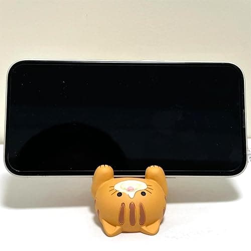 Eysinyge Resin Cat Figurine Phone Stand - Sturdy Design to Hold Smartphones Without Tipping, Cute Phone Holder Gift for Cat Lovers, Desk Decor Accessory 5.7 oz 3.3 x 2.3 x 2.0 in thumbnail 9