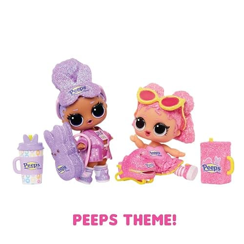 LOL Surprise Loves Mini Sweets - Peeps Fluff Chick with Collectible Doll, 7 Surprises, Spring Easter Theme, Peeps Limited Edition Small Doll - Great Toy Gift for Girls Age 4+ thumbnail 6
