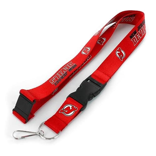 Aminco NHL New Jersey Devils Team Lanyard,Team Color,One Size - Image 1