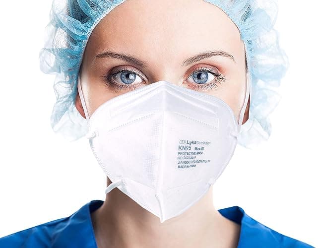 50 Pack White KN95 Face Masks for Adults and Kids - Kn95 Facemask Disposable - 5 Layer Breathable Face Mask for Dust Protection - Comfortable Elastic Ear Loop - Men & Women Every Day Non Medical Use thumbnail 5