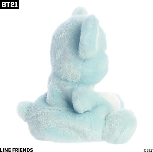 Aurora® Lovable BT21 Palm Pals™ KOYA Stuffed Animal - Collectible Fun - Delightful Cuteness - Blue 5 Inches thumbnail 4