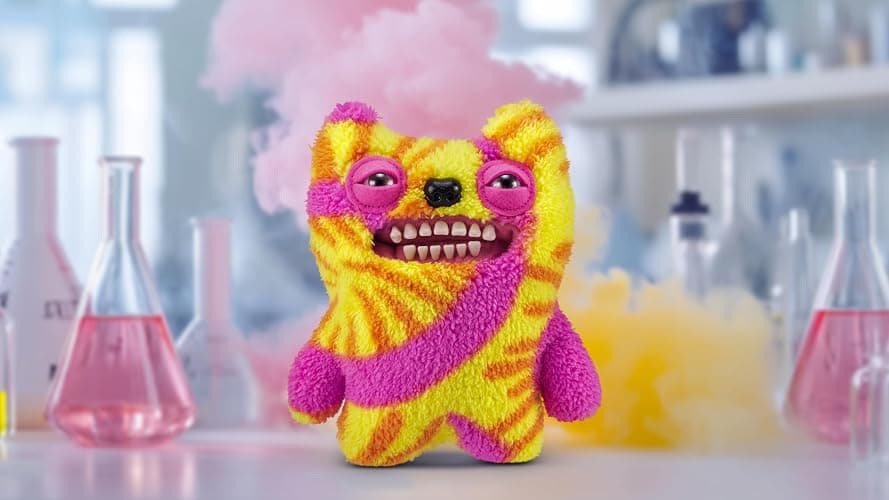 Fuggler Laboratory Misfits by ZURU Funny Ugly Monster, Plush, Collectible, Silly, Toy (Old Tooth) thumbnail 2