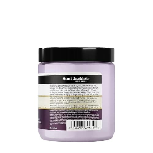 Aunt Jackie's Curl La La, Lightweight Curl Defining Custard, Enriched with Shea Butter & Olive Oil, Basic, 15 Ounce thumbnail 9