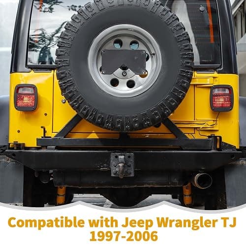 RT-TCZ Metal Tail Light Guards Covers for Rear Taillights 1987-2006 Jeep Wrangler YJ TJ Accessories (TJ-US Flag) thumbnail 7