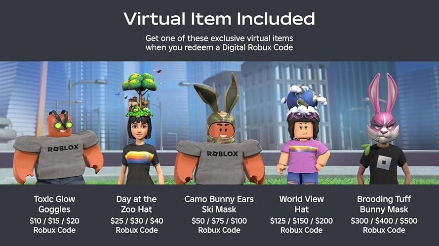 Roblox Digital Gift Card - 2,500 Robux [Includes Exclusive Virtual Item] [Digital Code] - 25 thumbnail 2