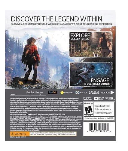 Rise of the Tomb Raider - Xbox One (Renewed) thumbnail 2