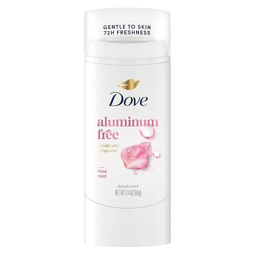 Dove Deodorant Stick Rose Mist for 72 Hour Odor Protection Aluminum Free 2.4 oz - Image 1