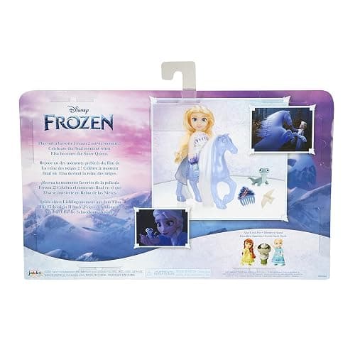 Disney Frozen Elsa Doll Petite Snow Queen & Water Nokk Horse Gift Set thumbnail 9