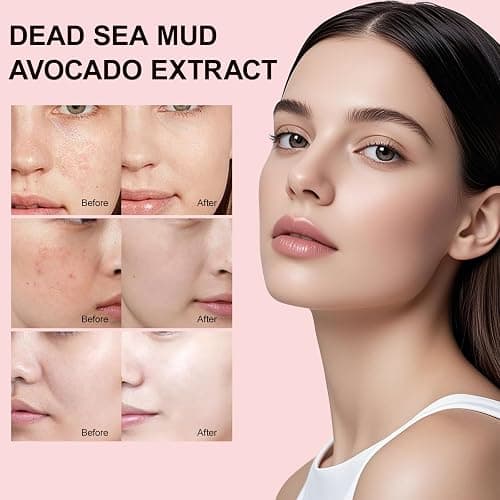 GUOYAOLIFU Clay Mud Face Mask for Women,Strawberry Dead Sea Mud Facial Mask Skincare，Deeping Cleansing,Oil Control,Hydrating Face Cleaning Clay Masks for All Skin Types (4.2OZ) thumbnail 9