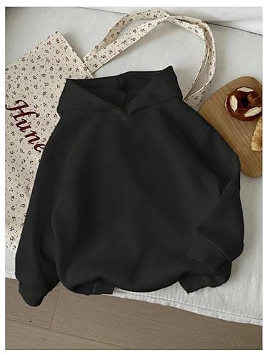 WDIRARA Girl's Cherry Graphic Hoodie Long Sleeve Hooded Sweatshirt Cute Pullovers Tops thumbnail 3
