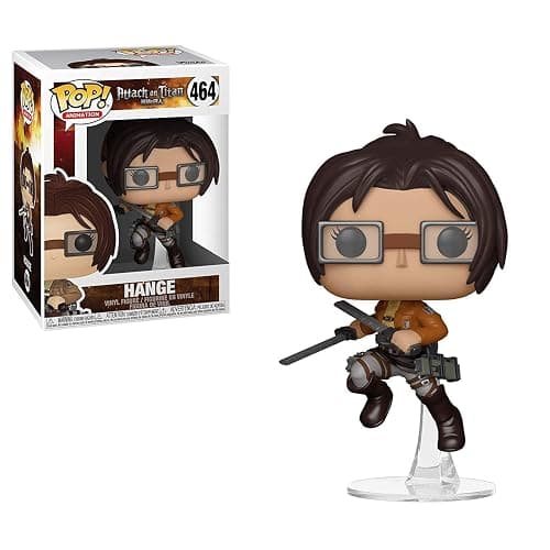Funko Pop! Animation: Attack on Titan - Hange Toy, Multicolor - Image 1