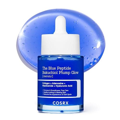 COSRX The Blue Copper Peptide Bakuchiol Serum, Glow & Plumping, 1.69 Fl Oz | GHK-Cu 5 Multi Peptide with Collagen, Anti-Aging Serum, Glow & Plump Serum for Skin Hydration & Elasticity, Korean Skin Care - Image 1