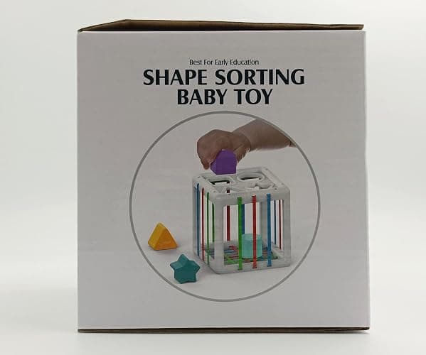 Mailesi Baby Toys for 1 2 Year Old Boys Girls, Montessori Sensory Toys for 12 18 Months 1st Gifts Educational Learning Shape Sorter Activity Cube Travel Toys for Autism Toddlers Birthday Presents thumbnail 11