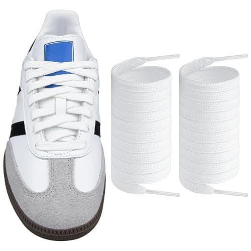 Endoto Shoelaces for Adidas Samba OG/ADV/LT, Flat Shoe Laces Replacement Laces for Sneaker Shoes - Image 1