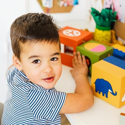SmartGames Peek-A-Zoo Learning Game with 48 Challenges – Educational Stacking Puzzle Toy for Ages 2+ thumbnail 2