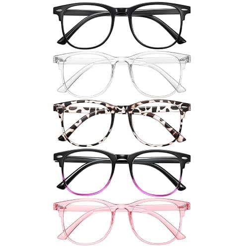 ZEHEXA Reading Glasses for Women Blue Light Blocking Glasses Filter UV Square Readers Glasses for Men and Women - Image 1
