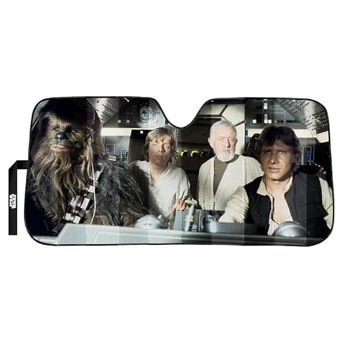 Plasticolor 003700R01 Star Wars Accordion Sunshade - Image 1