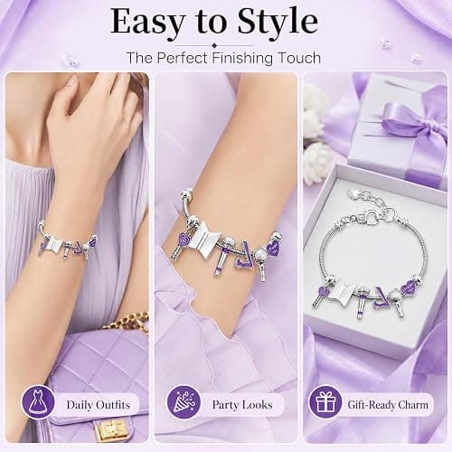 KINFERTE for Merch Bracelet for Fans - Friendship Jewelry Gift Set(7 Pack) Birthday Gifts, Concert Accessories,Cosplay Merchandise for Fans thumbnail 4