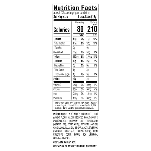 RITZ Fresh Stacks Original Crackers, Party Size, Christmas Stocking Stuffers, Holiday Crackers, 23.7 oz (16 Stacks) thumbnail 3